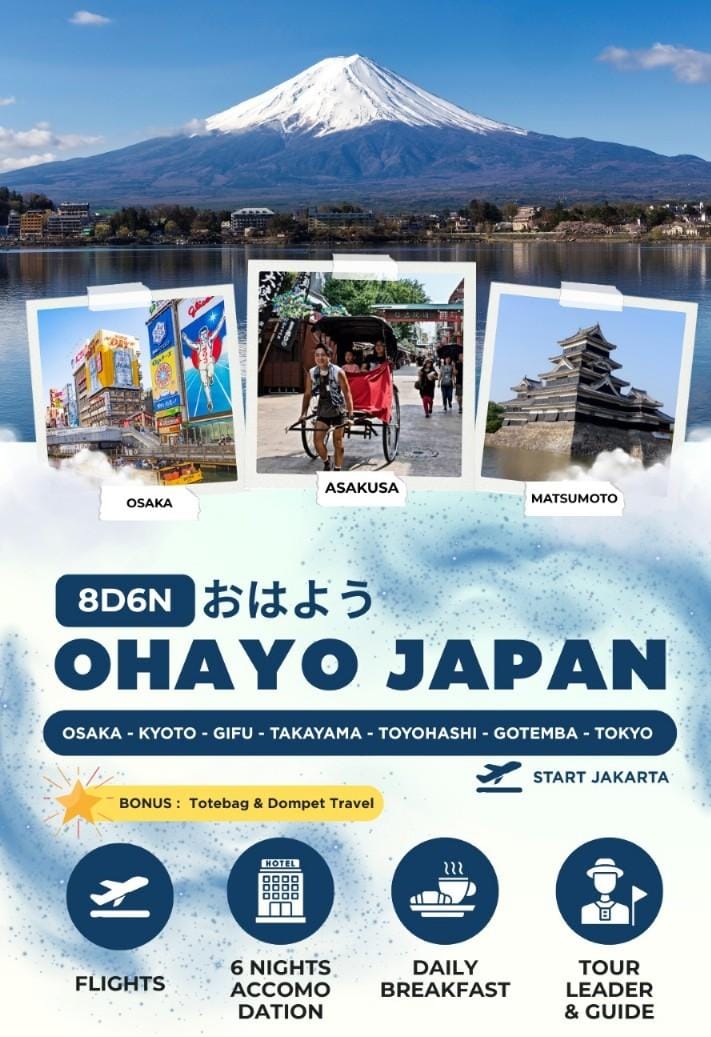 8D6N JAPAN JULY SEPT